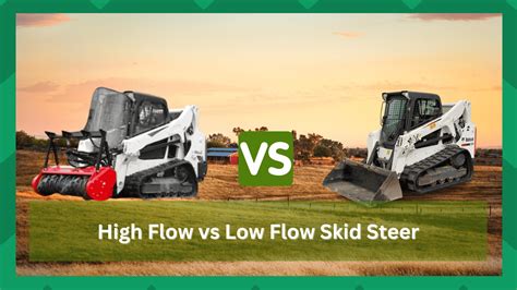 Skid Steer High Flow vs. Low Flow 